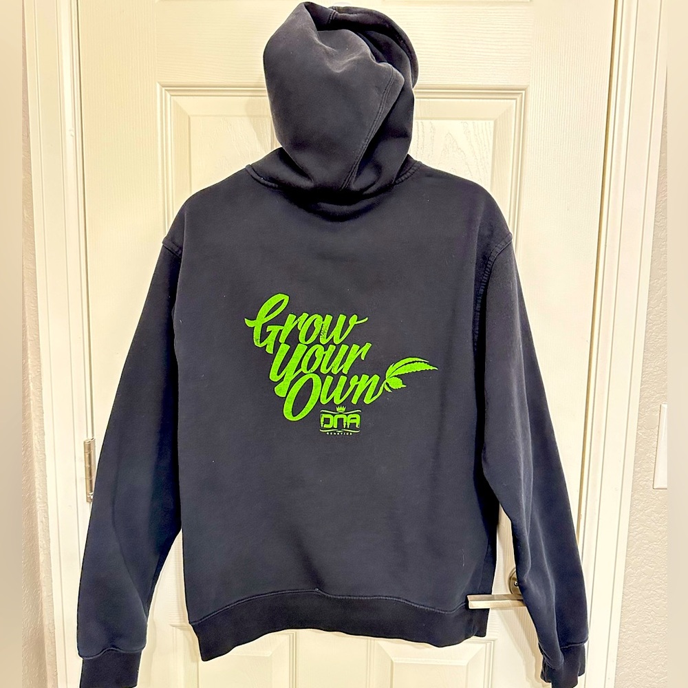 DNA Genetics Zip-Up Hoodie Cannabis Lifestyle